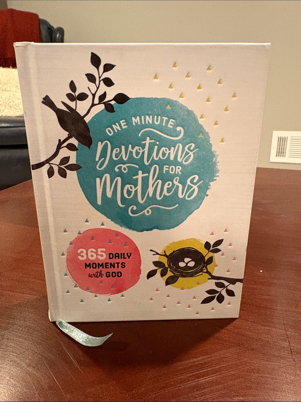 One Minute Devotions for Mothers - Teal and Pink Devotional Book